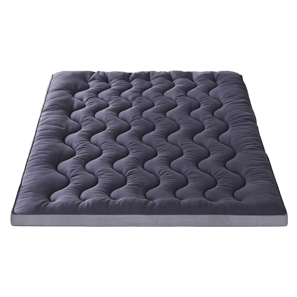 Giselle Bedding 5cm Pillowtop Topper Bamboo Polyester Blend Fibre Pad for Back