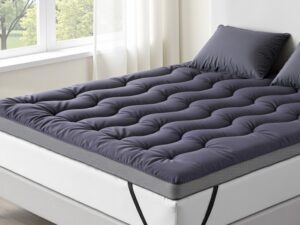 Giselle Bedding 5cm Pillowtop Topper Bamboo Polyester Blend Fibre Pad for Back