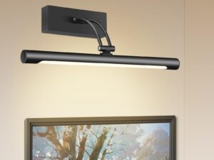 Hardwired Picture Light for Wall Black,14 inch Night Light LED Wall Sconces for
