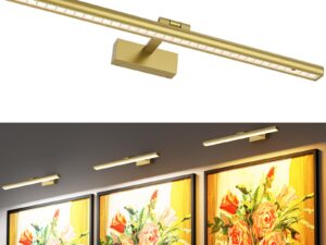 Wireless Picture Lights for Wall, Battery Operated Wall Light for Painting