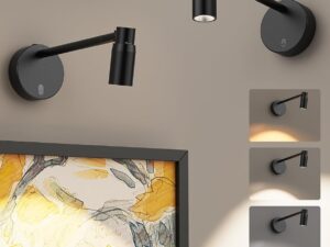 Zoomable Picture Light for Wall, Battery Operated Art Light for Paintings CCT