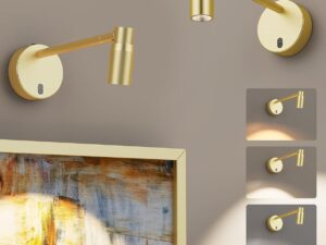 Picture Light for Wall, Battery Operated Art Light for Paintings CCT Dimmable