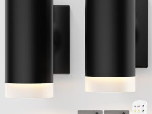 Battery Operated Wall Lights 2 Pack Rechargeable Wall Lights Indoor Touch