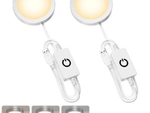 3D Printer LED Lamp Kit 2 Pack,3D Printed DIY Hardware Model Spare Parts 5V USB