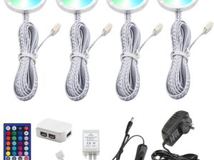 RGBWW RGB + Warm White Color Changing Christmas Xmas Under Cabinet LED Lights