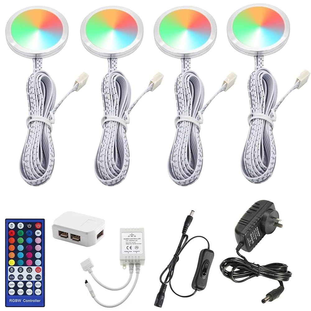 RGBWW RGB + Warm White Color Changing Christmas Xmas Under Cabinet LED Lights