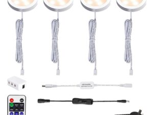 Dimmable LED Under Cabinet Lighting, Counter Showcase Kitchen Lighting Fixtures
