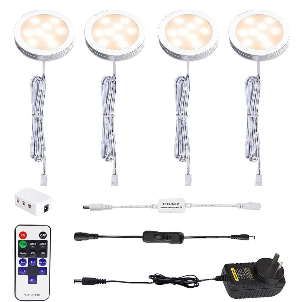 Dimmable LED Under Cabinet Lighting, Counter Showcase Kitchen Lighting Fixtures