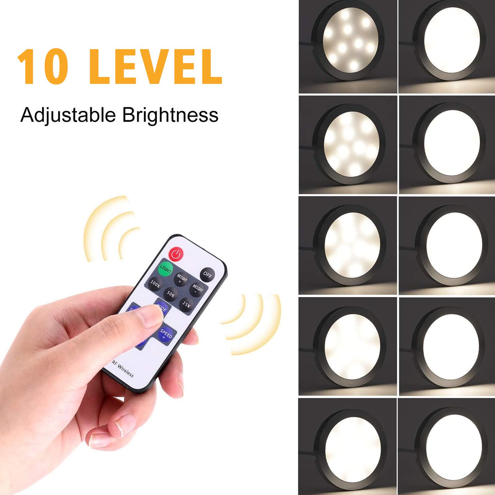 Dimmable LED Under Cabinet Lighting, Counter Showcase Kitchen Lighting Fixtures