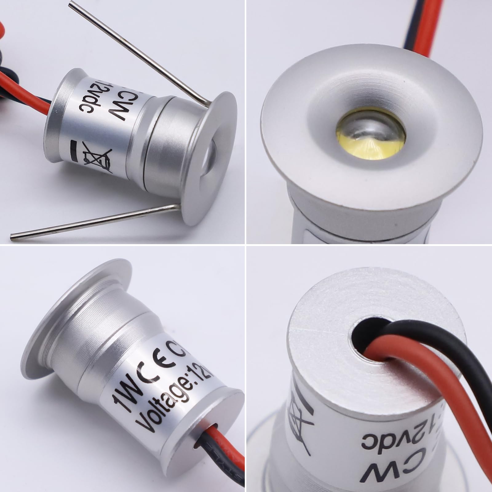 Mini LED Downlights for Ceiling 9 Pack,Cold White 6000K LED Recessed Ceiling