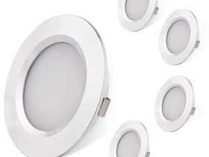 RV Interior Lights AIBOO Super Slim LED Ceiling Lights DC12V 2W 200LM Full