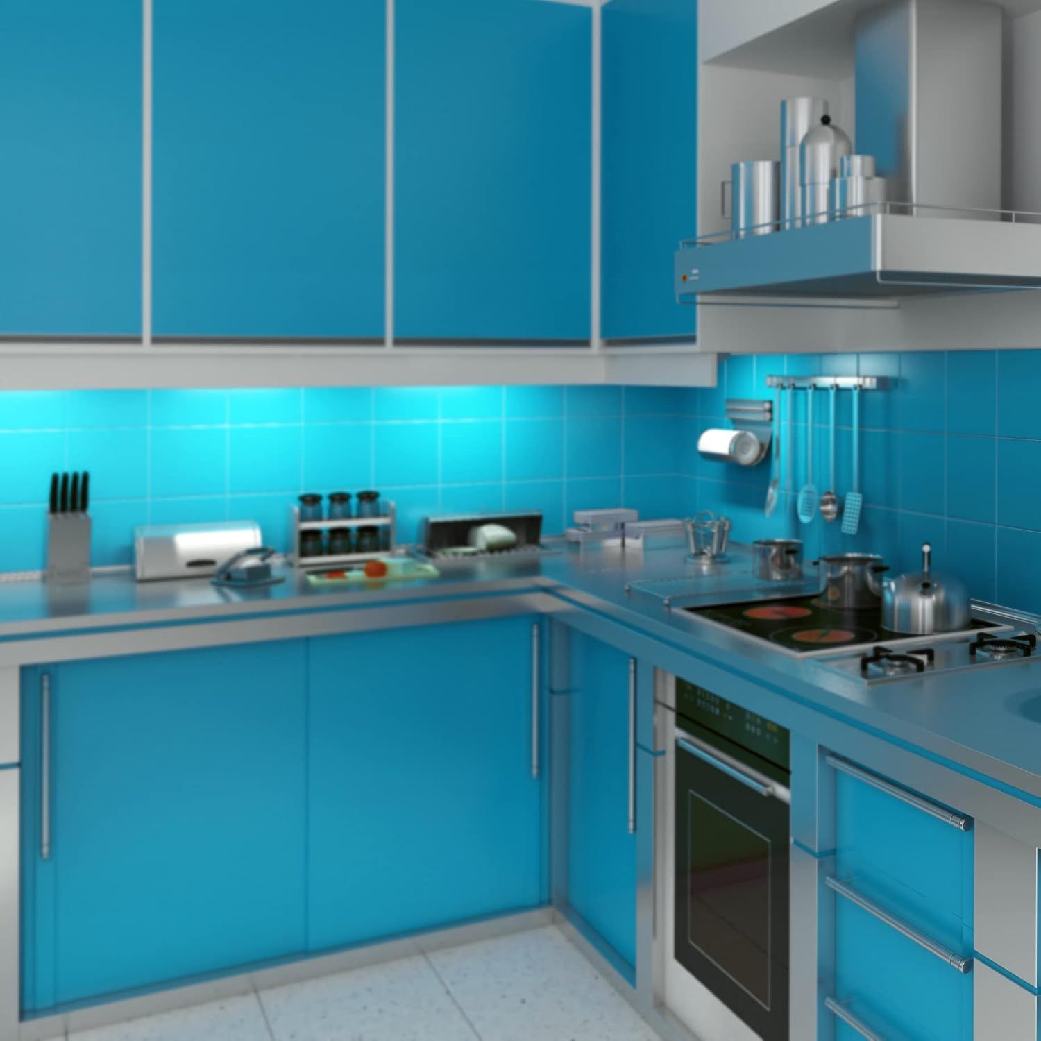 Dimmable Under Cabinet LED Lighting, Smart Touch Memory Function, 5V USB Powered