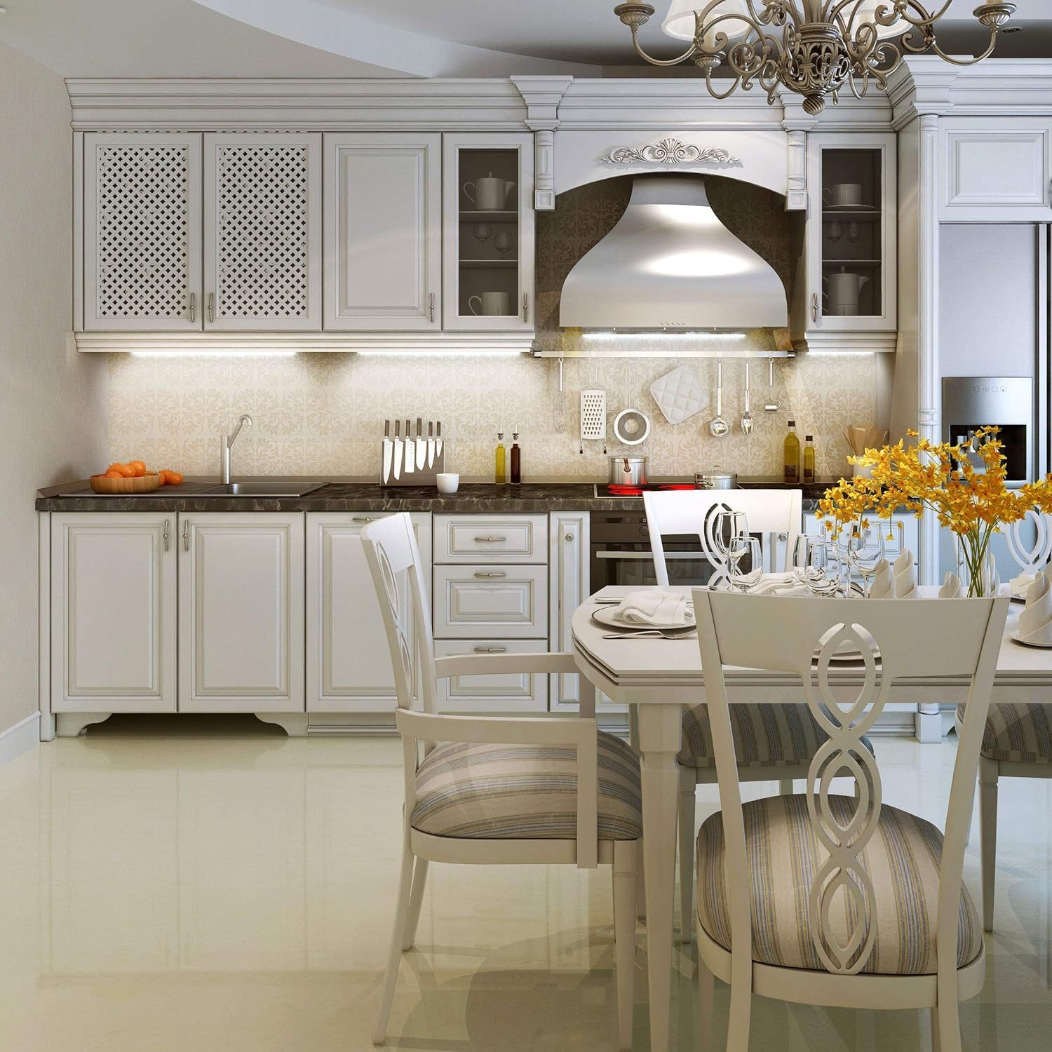Dimmable Under Cabinet LED Lighting, Smart Touch Memory Function, 5V USB Powered