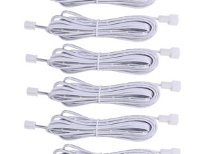 Extension Cables 9.84FT LED Under Cabinet Puck Lighting, 2-Pin Male & Female