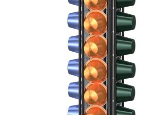Coffee Pods Holder Storage Compatible with 40 Nespresso Pods