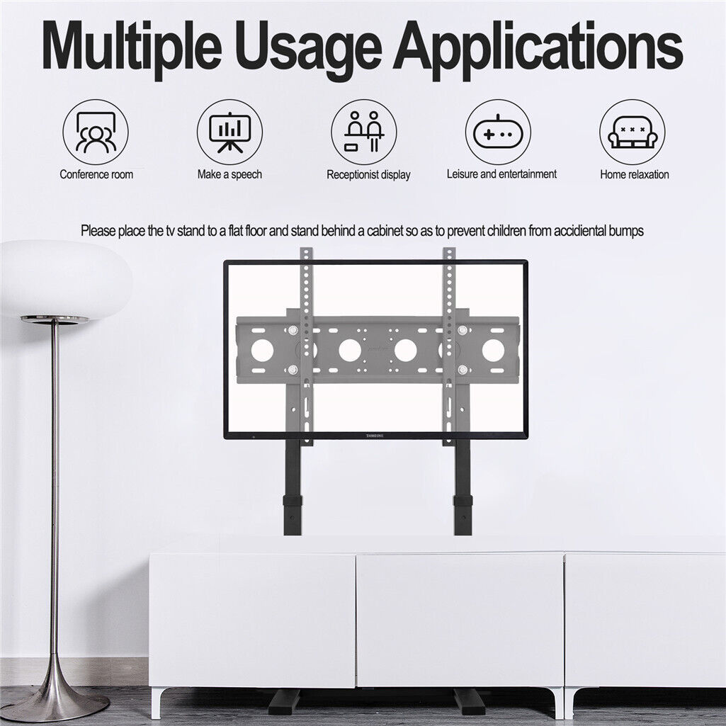 TV Stand Base Mount Bracket Swivel for 32-65 LED LCD Screen