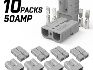 X-BULL 10 x 50A Anderson Style Plug Copper Connectors Terminals Pack Caravan