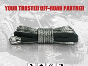 X-BULL Winch Rope 5.5mm x 13m Dyneema Synthetic Rope Tow Recovery Offroad 4wd4x4
