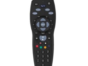 4x Tooleroo PayTV Remote Control Compatible with Foxtel MYSTAR SKY NZ - Black