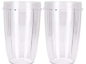 2x For Nutribullet Tall Cups 24 Oz Suits most 600 and 900 Models
