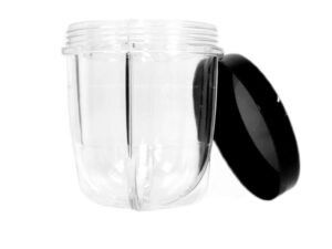 For Magic Bullet Short Small Cup + Stay Fresh Lid - Blender Replacement Part