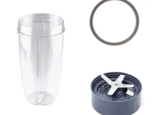 Kitchee For Nutribullet Extractor Blade + Tall Cup + Grey Seal