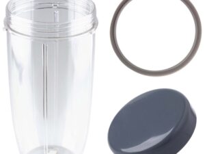 For Nutribullet Colossal Large Cup + Stay Fresh Lid + Grey Seal - 900 600 Models