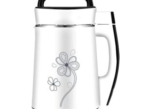 Kitchee 1.2L Electric Soy Bean Milk Maker Machine - Automatic Almond Nut Blender