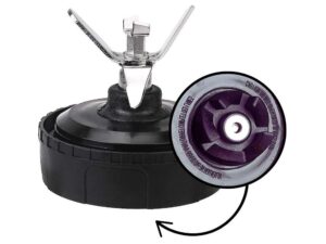 5 Fin 85mm Blade Replacement Compatible with Nutri Ninja QB3000 - Not Auto IQ