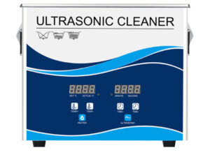 3.2L Digital Ultrasonic Cleaner Jewelry Ultra Sonic Bath Degas Parts Cleaning