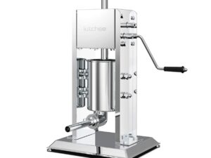 Kitchee 3L Manual Vertical Sausage Filler - Stainless Stuffer Meat Press Machine