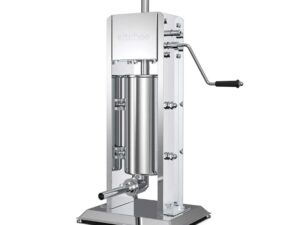 Kitchee 5L Manual Vertical Sausage Filler - Stainless Stuffer Meat Press Machine