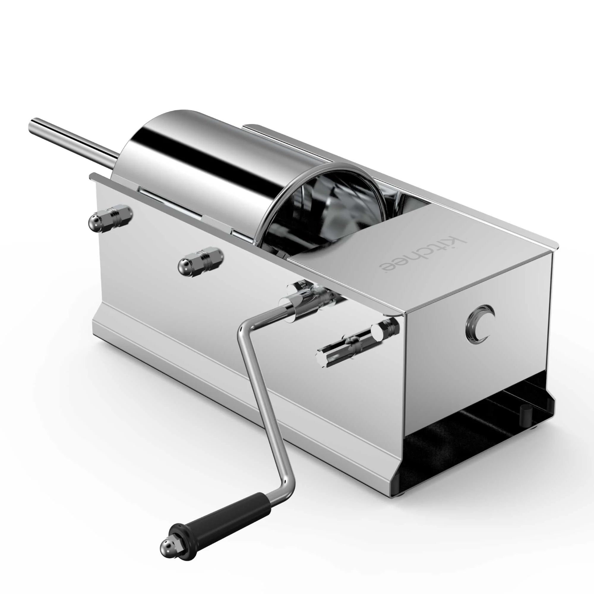 Kitchee 7L Manual Horizontal Sausage Filler - Stainless Stuffer Meat Press
