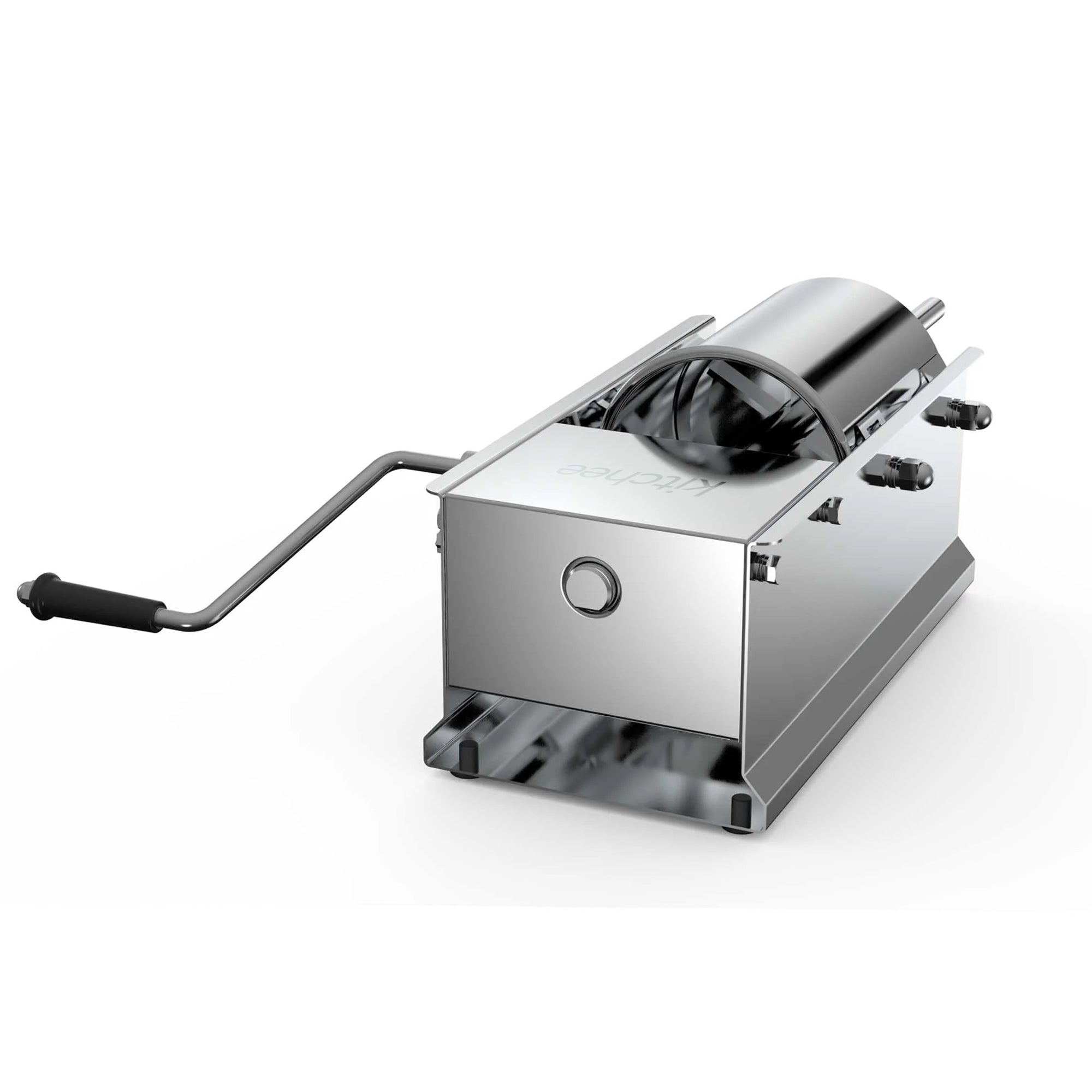 Kitchee 7L Manual Horizontal Sausage Filler - Stainless Stuffer Meat Press