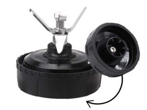 For Nutri Ninja Extractor Blade - 6 Fin Female Connection Replacement Parts