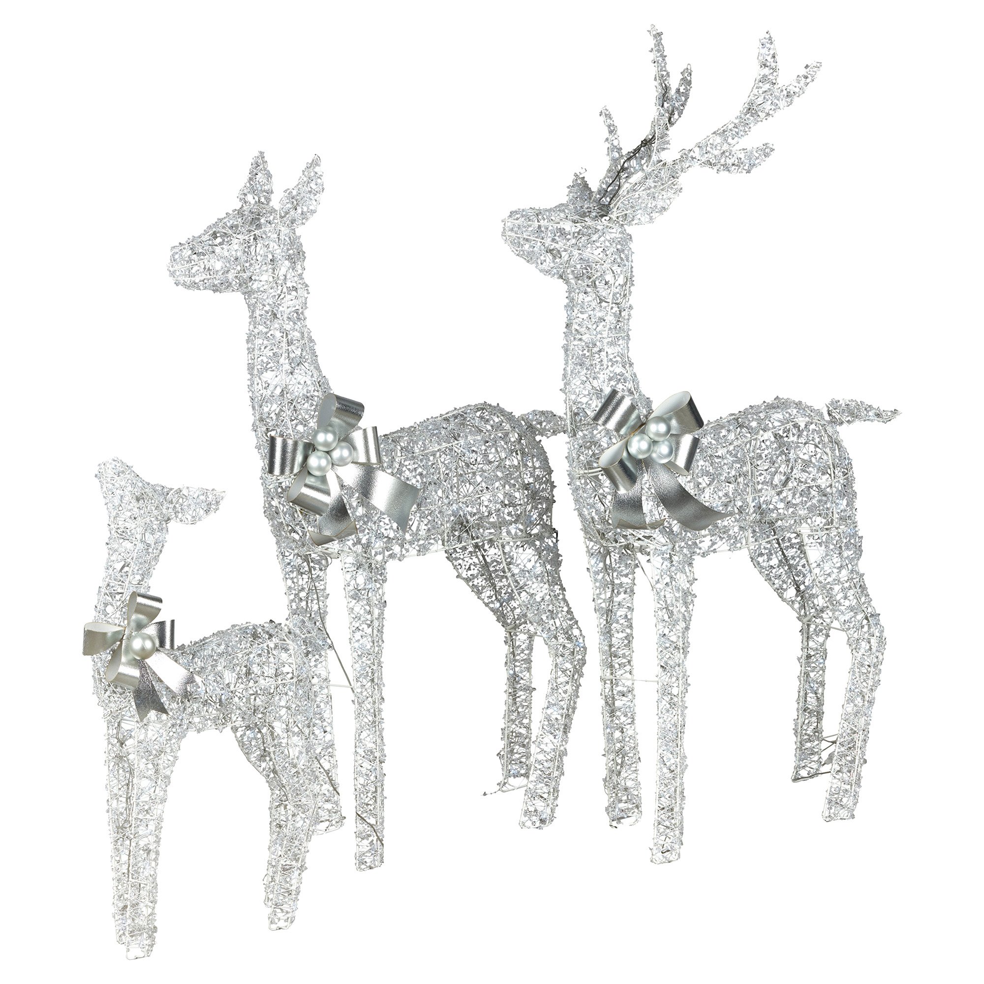 Christabelle Christmas Reindeer Display Set 3 Indoor & Outdoor Decorations