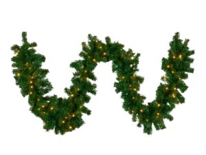 Christabelle 2.7m Christmas Garland w/ LED Lights Chadwick Tree Decoration