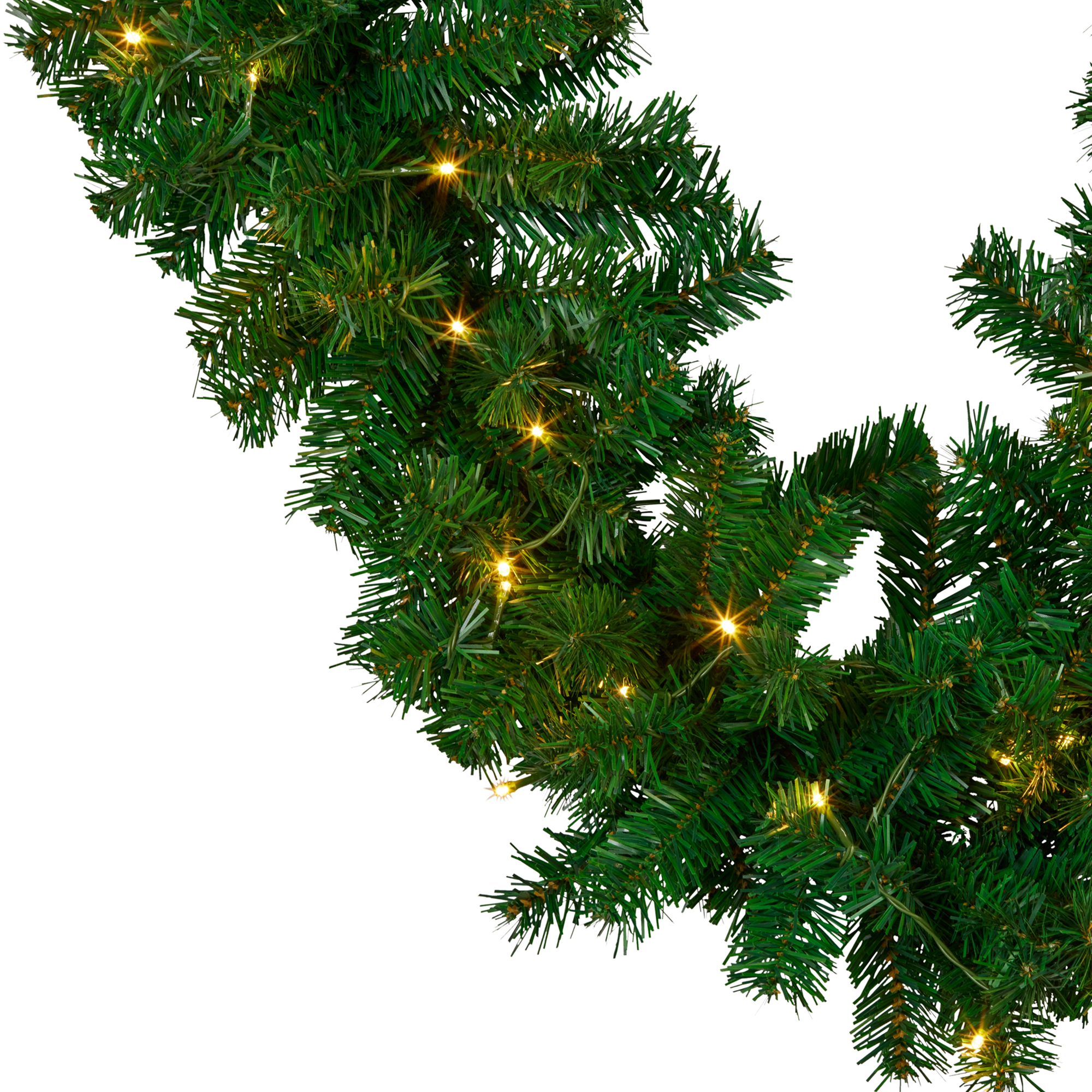 Christabelle 2.7m Christmas Garland w/ LED Lights Chadwick Tree Decoration