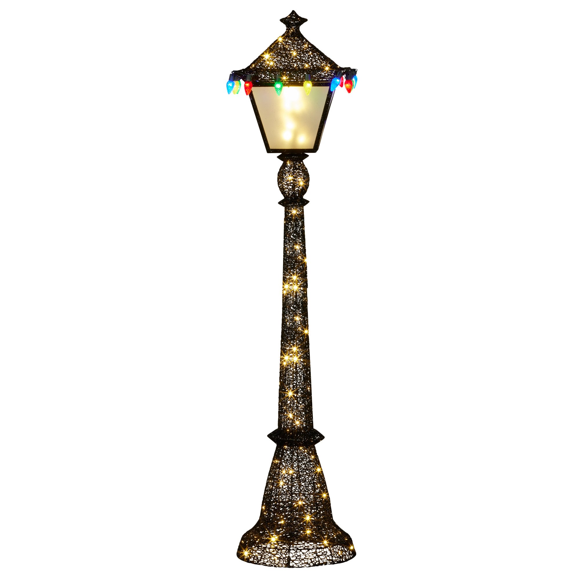 Christabelle Christmas Lamp Post Display 183cm With Lights
