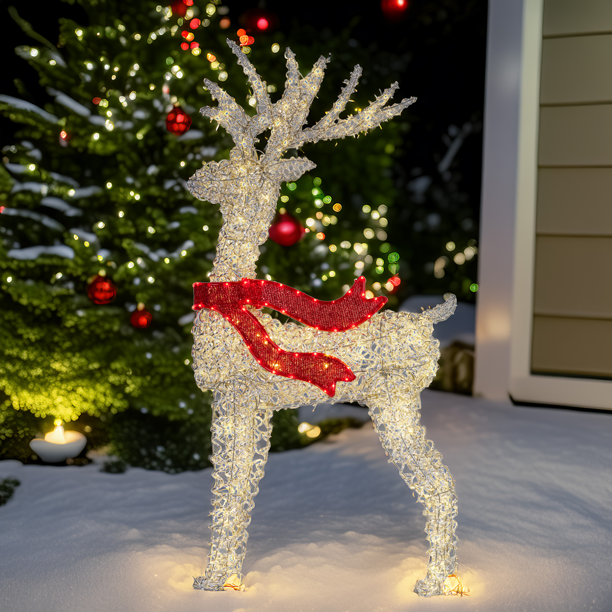 Christabelle Large 1.5m Christmas Reindeer Outdoor Indoor Light-Up Display