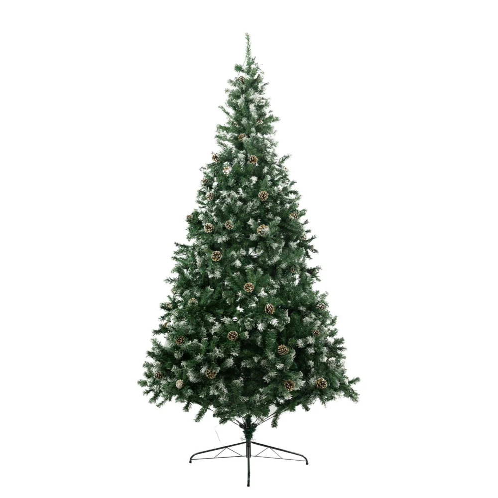 Christabelle 1.2m Pre-Lit LED Artificial Christmas Tree w/ Snow Tipped Needles