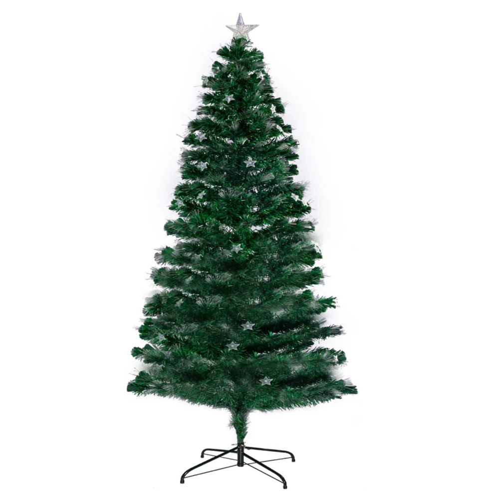Christabelle 1.5m Pre-Lit Fibre Optic Artificial Christmas Tree w/ Multicolour