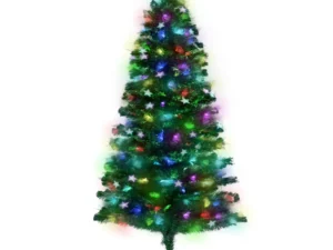 Christabelle 1.5m Pre-Lit Fibre Optic Artificial Christmas Tree w/ Multicolour