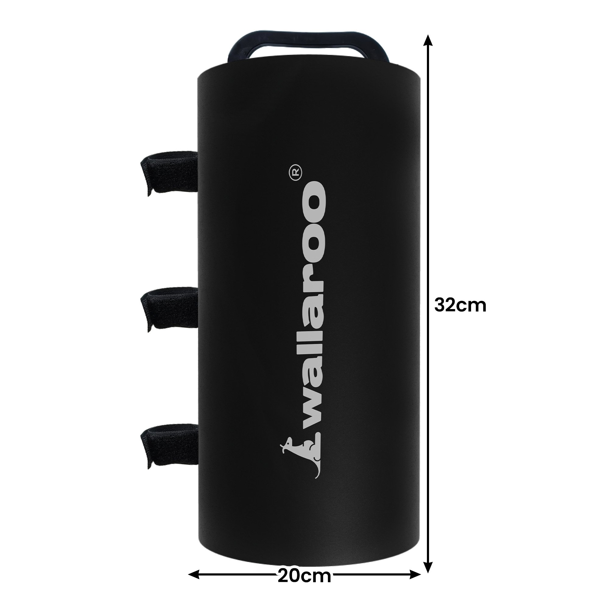 Wallaroo 10L Weight Bags 4 Pcs Gazebo Pods Canopy Eco-friendly Anchor In Black
