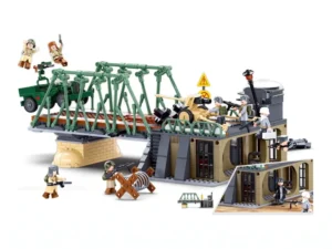 Sluban B0981 Model Kit WWII Battle of Budapest Winter Counter Attack Military