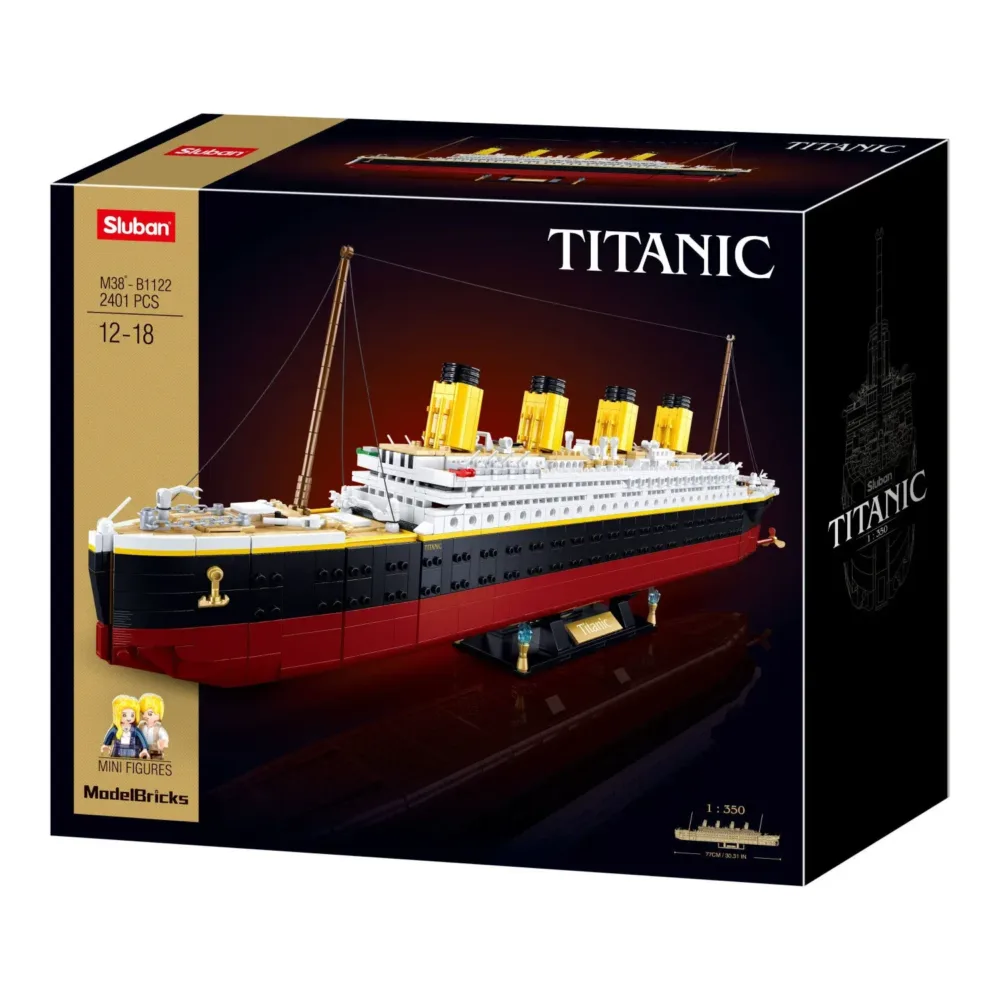 Sluban B1122 Model Kit 1:350 RMS Titanic Ocean Liner Cruise Ship Large Model