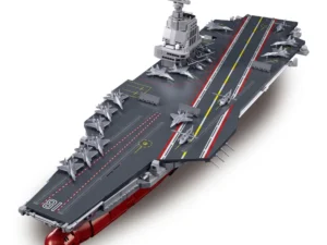 Sluban B1188 Model Kit 1:450 Aircraft Carrier Fujian Type 003 Chinese PLAN