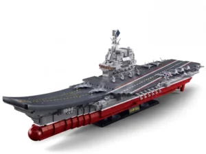 Sluban B1189 Model Kit 1:450 Aircraft Carrier Shandong Type 002 PLAN Warship