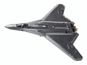 Sluban B1587 Model Kit 1:44 J50 Stealth Fighter Jet Plane - Military Air Force