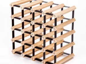 Timber Wine Rack Storage Cellar Organiser 20 Bottle